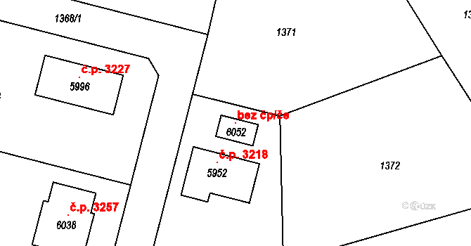Dvůr Králové nad Labem 101101350 na parcele st. 6052 v KÚ Dvůr Králové nad Labem, Katastrální mapa