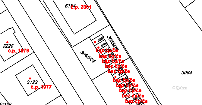 Rakovník 49141350 na parcele st. 5608 v KÚ Rakovník, Katastrální mapa