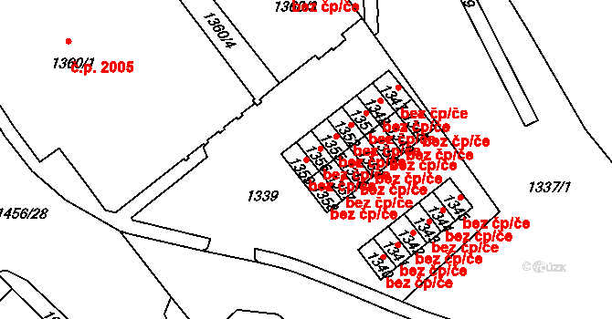 Chomutov 572, Katastrální mapa