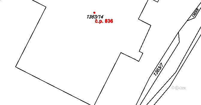 Objekt 38535351, Katastrální mapa