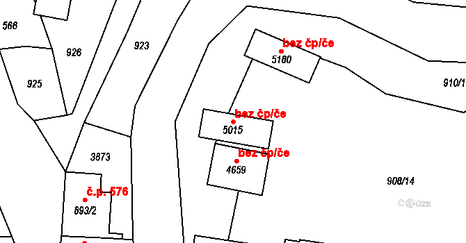 Dvůr Králové nad Labem 47981351 na parcele st. 5015 v KÚ Dvůr Králové nad Labem, Katastrální mapa