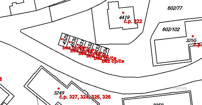 Trutnov 45014353 na parcele st. 4534 v KÚ Trutnov, Katastrální mapa
