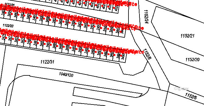 Rožnov pod Radhoštěm 41206355 na parcele st. 3492 v KÚ Rožnov pod Radhoštěm, Katastrální mapa