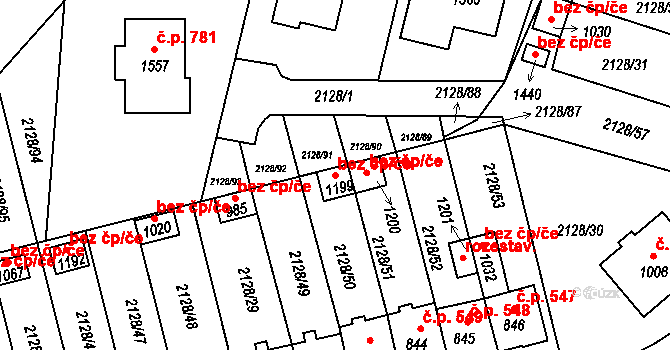 Zliv 44875355 na parcele st. 1199 v KÚ Zliv u Českých Budějovic, Katastrální mapa