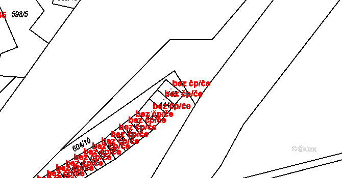 Skuhrov nad Bělou 97928356 na parcele st. 445 v KÚ Skuhrov nad Bělou, Katastrální mapa