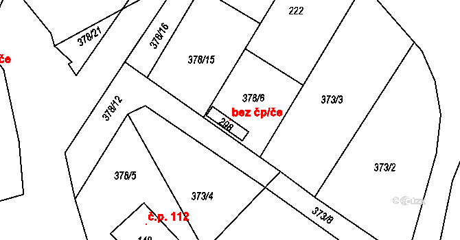 Merklín 115746358 na parcele st. 298 v KÚ Merklín u Karlových Var, Katastrální mapa