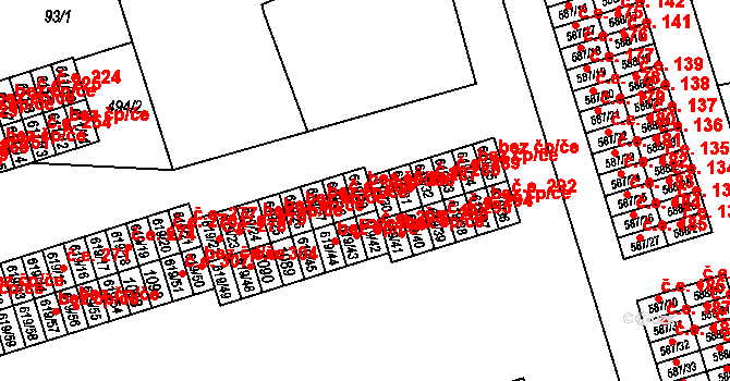 Litvínov 43685358 na parcele st. 619/29 v KÚ Hamr u Litvínova, Katastrální mapa