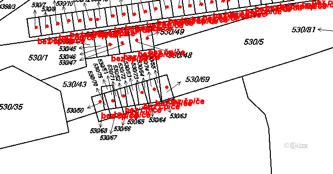 Frýdlant nad Ostravicí 50182358 na parcele st. 530/69 v KÚ Frýdlant nad Ostravicí, Katastrální mapa