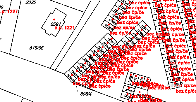 Prachatice 46141359 na parcele st. 1582/2 v KÚ Prachatice, Katastrální mapa
