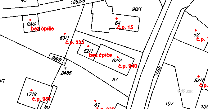 Vamberk 231, Katastrální mapa