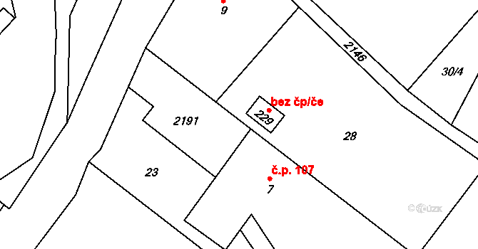 Milotice nad Opavou 46542361 na parcele st. 229 v KÚ Jelení u Bruntálu, Katastrální mapa