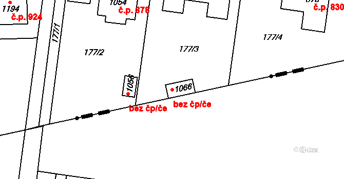 Hovorčovice 92399363 na parcele st. 1066 v KÚ Hovorčovice, Katastrální mapa