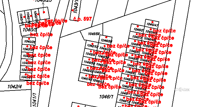 Frýdlant nad Ostravicí 40326365 na parcele st. 1046/56 v KÚ Frýdlant nad Ostravicí, Katastrální mapa