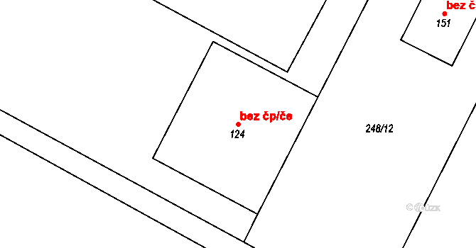 Bojanovice 50286366 na parcele st. 124 v KÚ Bojanovice u Znojma, Katastrální mapa