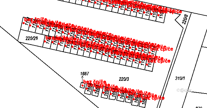 Neratovice 49549367 na parcele st. 1159 v KÚ Neratovice, Katastrální mapa