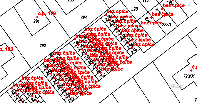 Přerov 41928369 na parcele st. 241 v KÚ Kozlovice u Přerova, Katastrální mapa