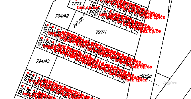 Lišov 49213369 na parcele st. 776 v KÚ Lišov, Katastrální mapa