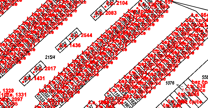 Sezimovo Ústí 717, Katastrální mapa