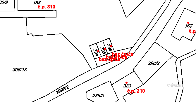 Lobendava 50159372 na parcele st. 394 v KÚ Lobendava, Katastrální mapa