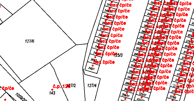 Zdíkov 46202374 na parcele st. 245/3 v KÚ Zdíkov, Katastrální mapa