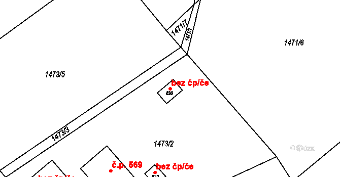 Libhošť 99359375 na parcele st. 830 v KÚ Libhošť, Katastrální mapa
