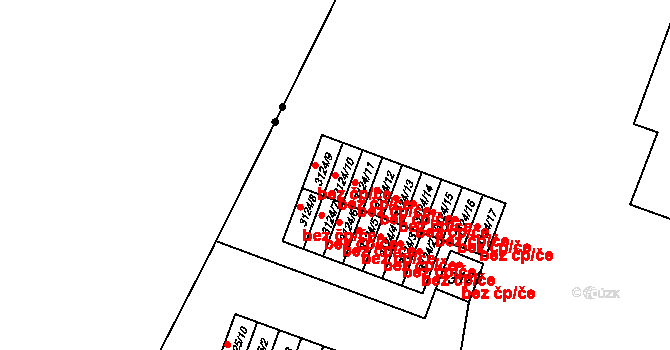 Třinec 48406376 na parcele st. 3124/10 v KÚ Lyžbice, Katastrální mapa
