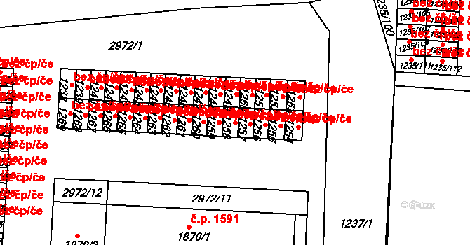 Sokolov 49517376 na parcele st. 1258 v KÚ Sokolov, Katastrální mapa