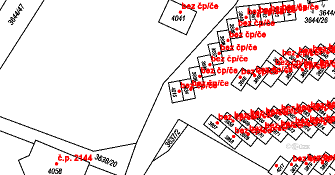 Tachov 42729378 na parcele st. 4015 v KÚ Tachov, Katastrální mapa