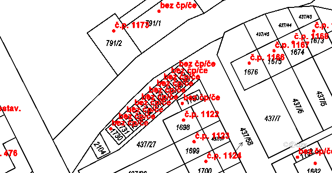 Hluboká nad Vltavou 48579378 na parcele st. 1737 v KÚ Hluboká nad Vltavou, Katastrální mapa