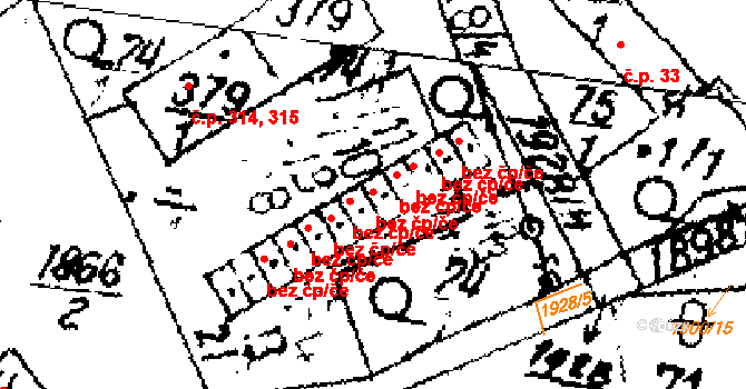 Přerov nad Labem 40034381 na parcele st. 2/8 v KÚ Přerov nad Labem, Katastrální mapa