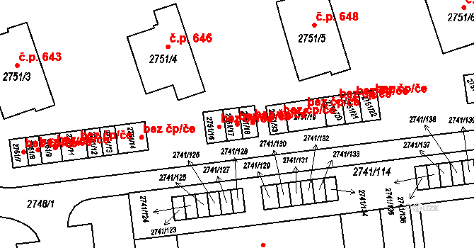 Bolatice 47991381 na parcele st. 2751/17 v KÚ Bolatice, Katastrální mapa
