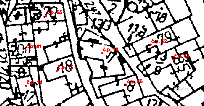 Řesanice 16, Kasejovice na parcele st. 7 v KÚ Řesanice, Katastrální mapa