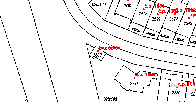 Prachatice 46170383 na parcele st. 2359 v KÚ Prachatice, Katastrální mapa