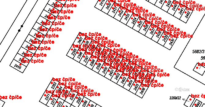 Česká Lípa 39739384 na parcele st. 2411 v KÚ Česká Lípa, Katastrální mapa