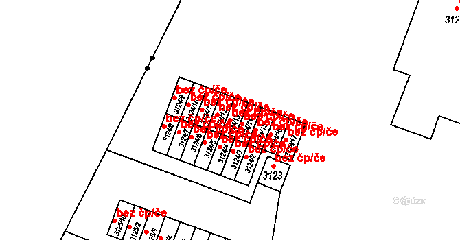 Třinec 48406384 na parcele st. 3124/13 v KÚ Lyžbice, Katastrální mapa
