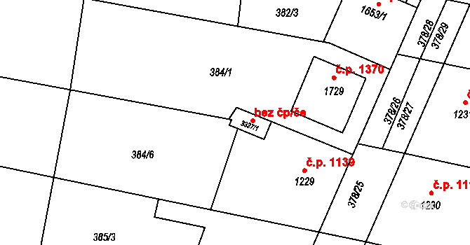 Bystřice pod Hostýnem 42127386 na parcele st. 3327/1 v KÚ Bystřice pod Hostýnem, Katastrální mapa