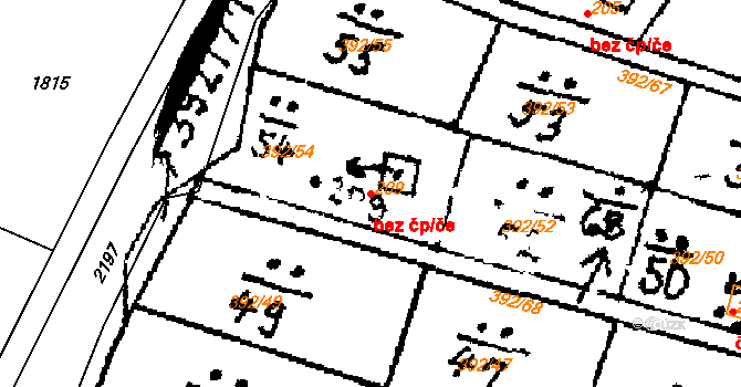 Horní Lukavice 48333387 na parcele st. 209 v KÚ Horní Lukavice, Katastrální mapa