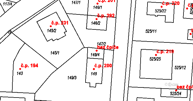 Objekt 79009387, Katastrální mapa