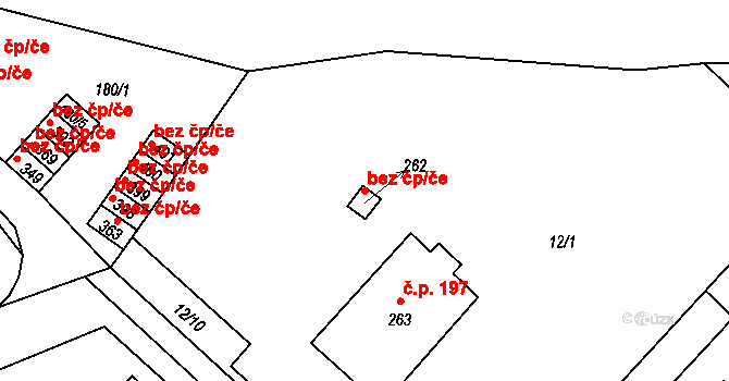 Cerekvice nad Loučnou 45998388 na parcele st. 262 v KÚ Cerekvice nad Loučnou, Katastrální mapa