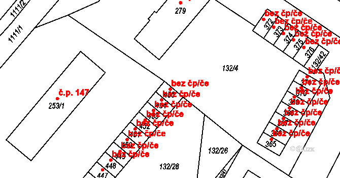 Červené Janovice 48228389 na parcele st. 455 v KÚ Červené Janovice, Katastrální mapa