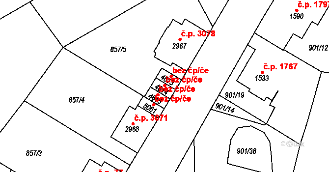 Jablonec nad Nisou 2976, Katastrální mapa