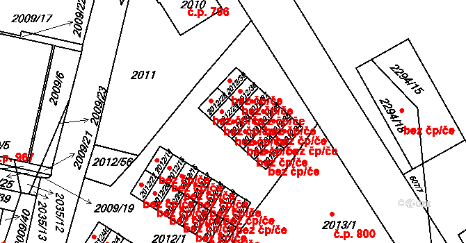 Týniště nad Orlicí 38512394 na parcele st. 2012/30 v KÚ Týniště nad Orlicí, Katastrální mapa