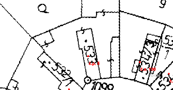 Byšičky 5, Lysá nad Labem na parcele st. 533 v KÚ Lysá nad Labem, Katastrální mapa