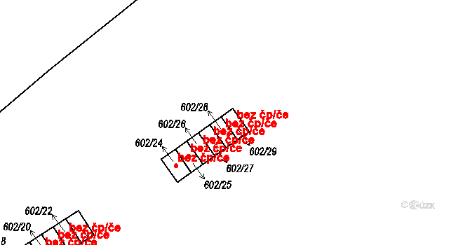 Lipno nad Vltavou 48825395 na parcele st. 602/29 v KÚ Lipno nad Vltavou, Katastrální mapa