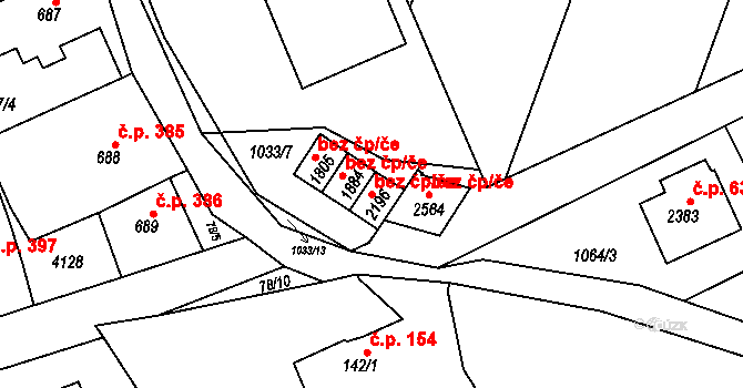 Lomnice nad Popelkou 38844397 na parcele st. 2196 v KÚ Lomnice nad Popelkou, Katastrální mapa