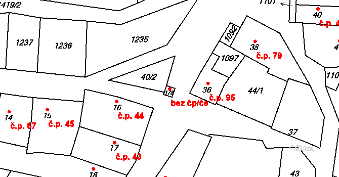 Panenský Týnec 48477397 na parcele st. 178 v KÚ Panenský Týnec, Katastrální mapa