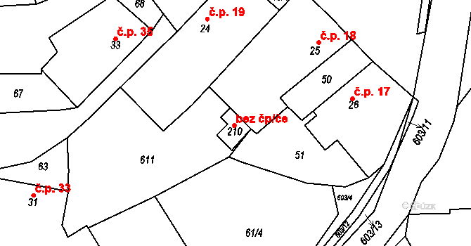 Objekt 148677398, Katastrální mapa