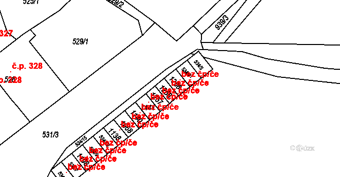 Rynholec 105451401 na parcele st. 1258 v KÚ Rynholec, Katastrální mapa