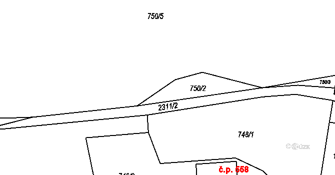 Objekt 118212401, Katastrální mapa