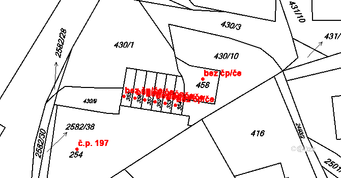 Benešov u Semil 44739401 na parcele st. 353 v KÚ Benešov u Semil, Katastrální mapa
